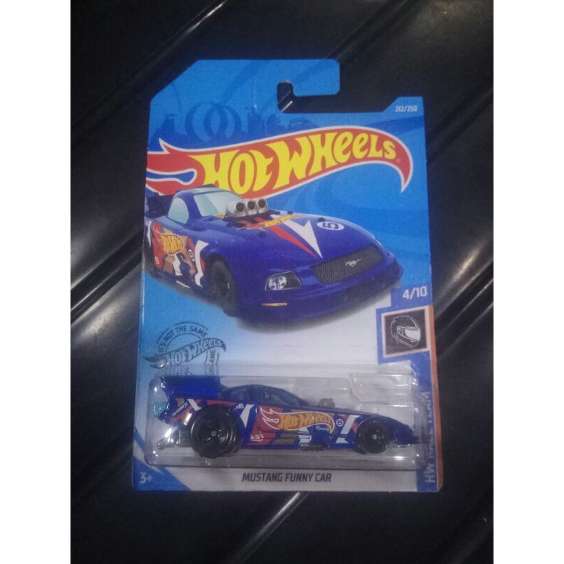 hotwheels MUSTANG FUNNY CAR HW RACE TEAM/RACE DAY