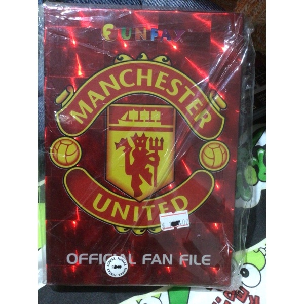 MANCHESTER UNITED OFFICIAL FAN FILE THE RED DEVILS ORIGINAL