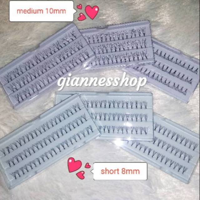 bulu mata tanam halus & lembut