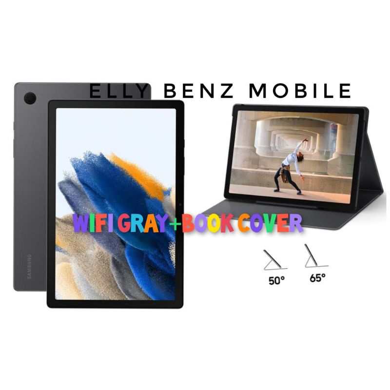 Samsung Galaxy Tab A8 2022 WIFI ONLY 3GB/32GB New SM-X200 Garansi Resmi Samsung Indonesia SEIN-WIFI GRAY+COVER
