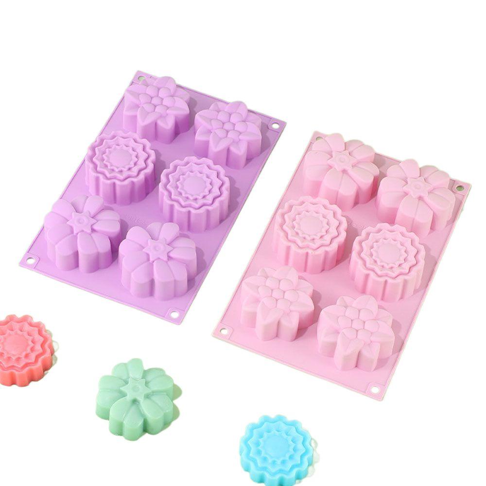 [Elegan] Cetakan Silikon Pie Tools Pastry Tools Mid-Autumn Festival Cake Silicone Mold Mung Bean Cake Mold Cetakan Kue Bulan