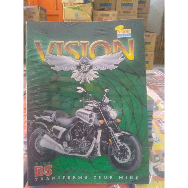 

BUKU TULIS / VISION 42 / BUKU BOXY