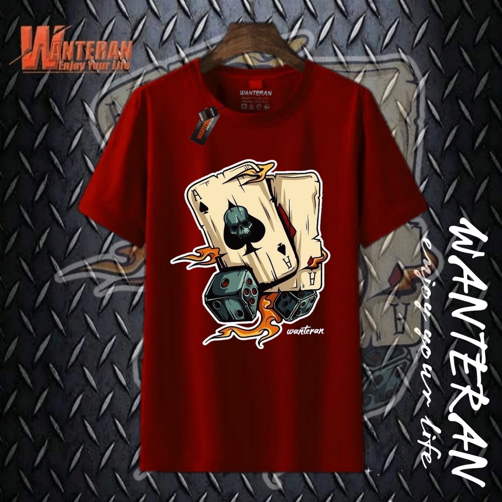 Kaos Distro Bandung Original Motif Terbaru Bahan Adem Berkualitas