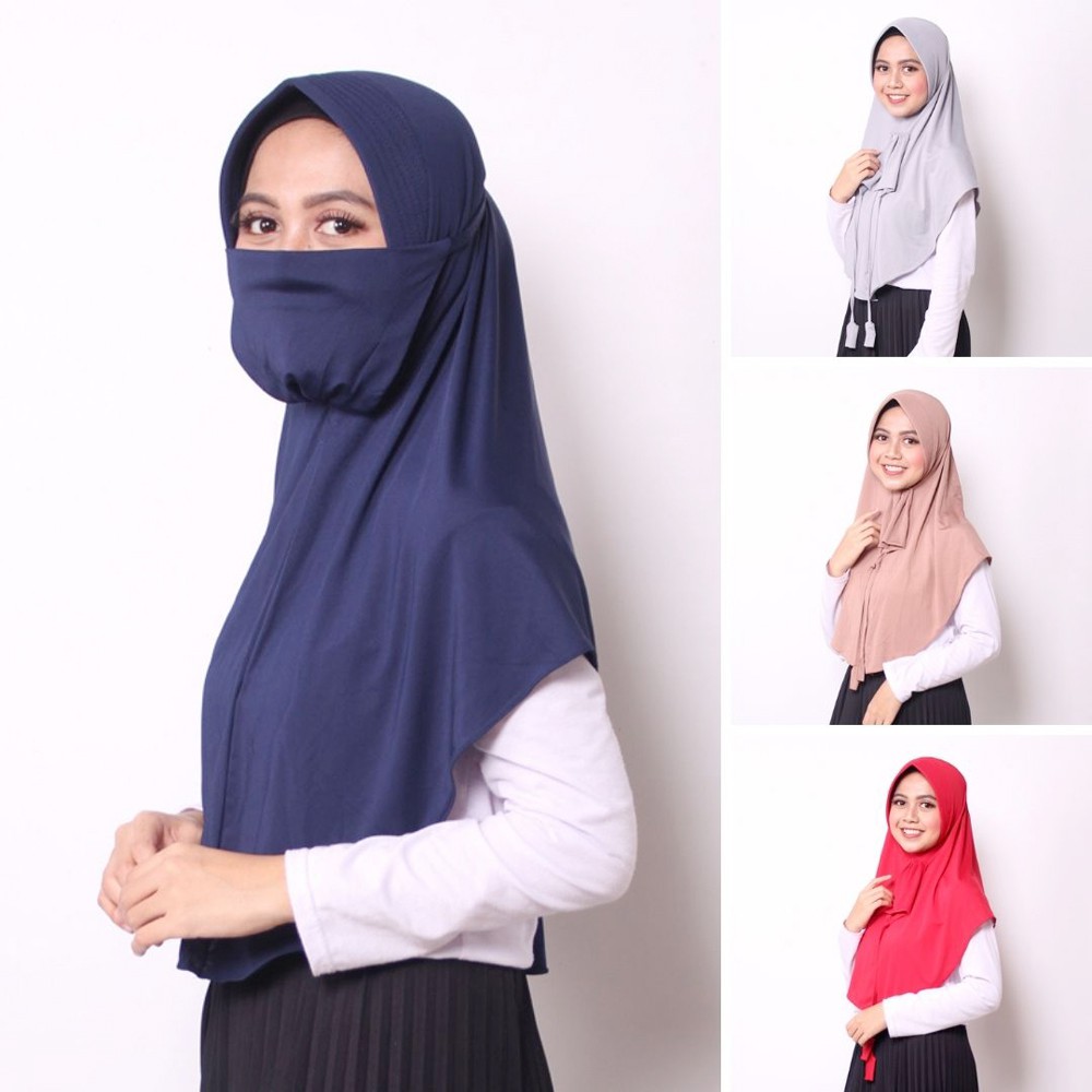 JILBAB MASKER / JILBAB INSTAN TERBARU ANRIA-2