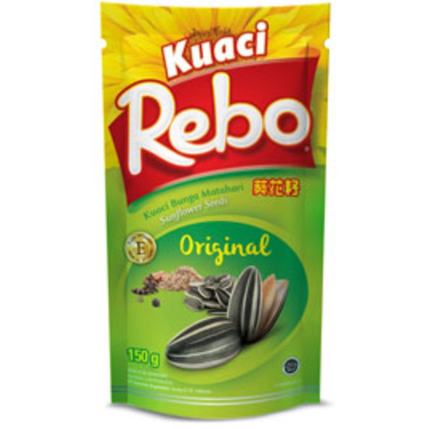 

Kuaci Rebo - Kuaci Biji Bunga Matahari - Original - 150 gr