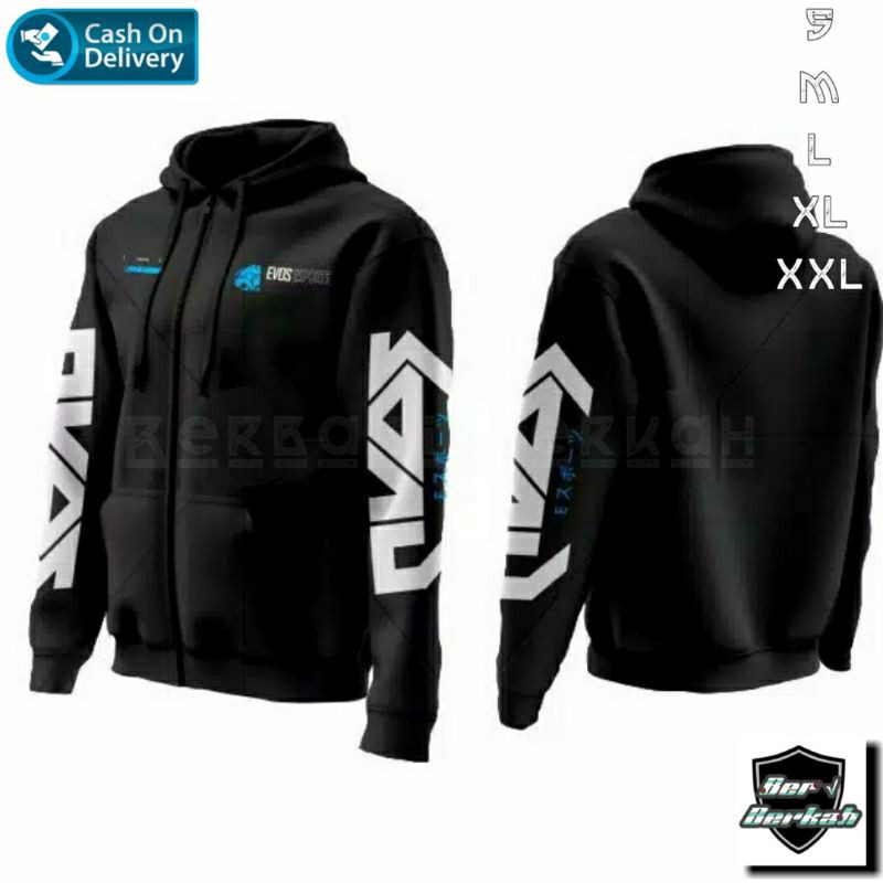Jaket Hoodie Evos Esport | Hoodie Esport Evos | Jaket Hoodie Esport Mobile Legend