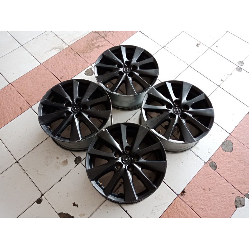 Velg Mobil Seken Oem Mazda Cx-5 Ring 17x7 Pcd 5x114 Black Buat Inova Mazda Biante Terios Rush