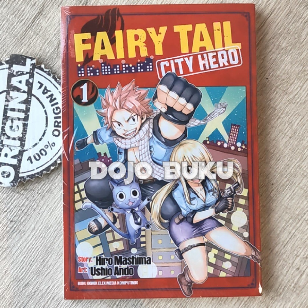 Komik Fairy Tail City Hero by Hiro Mashima