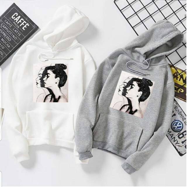 SHADAW WOMAN HOODIE UNISEX - HOODIE JUMPER KEKINIAN TERLARIS