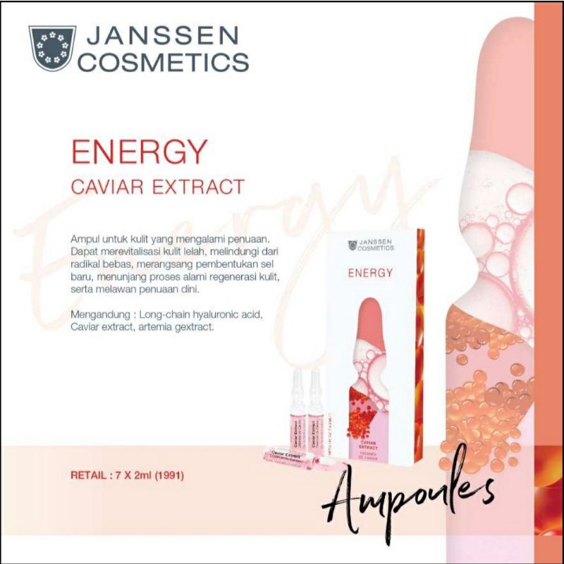 JANSSEN Cosmetics AMPOULES 2mlx7 COLLECTION
