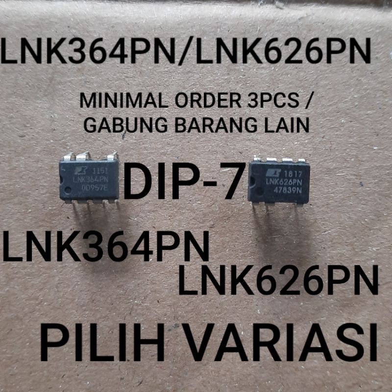 IC POWER LNK364PN LNK626PN , LNK364 LNK 364 LNK626 LNK 626 DIP-7