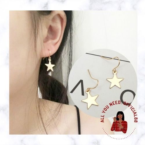 ✿AYN✿  Anting Tusuk FA60 Bintang Drop Fashion Wanita Korea