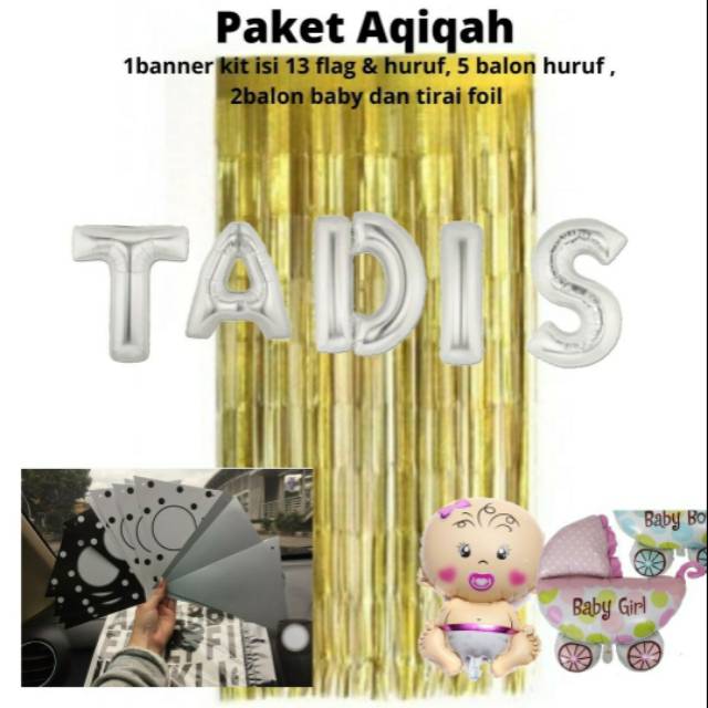 Paket dekorasi aqiqah