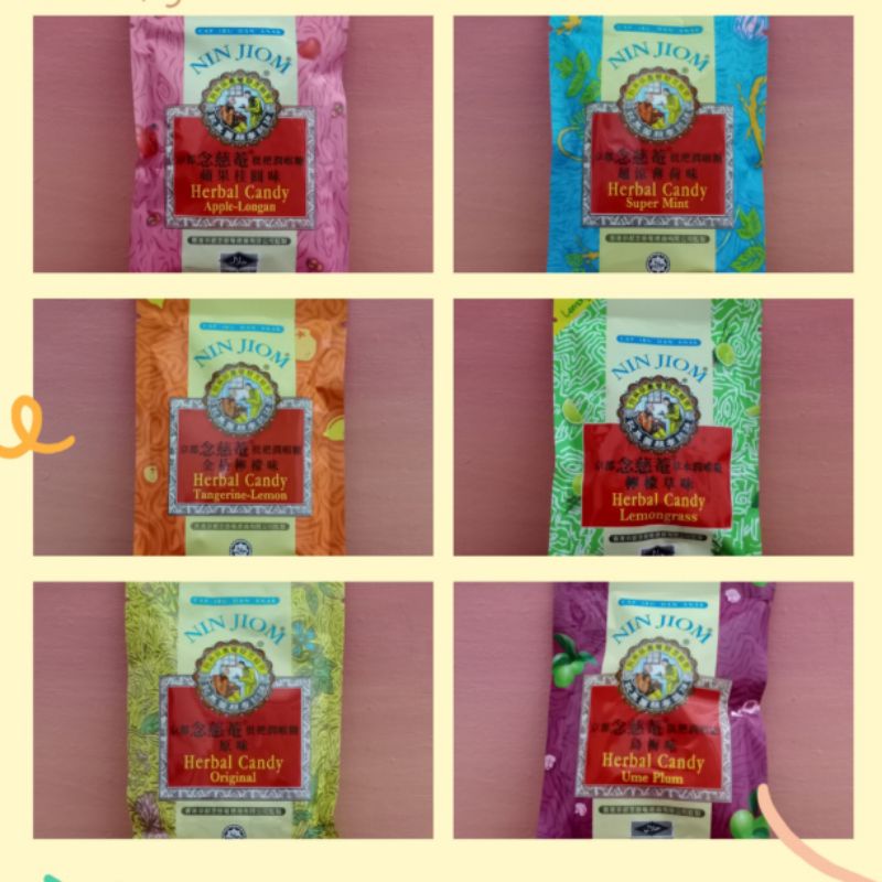 

(PROMO)Nin Jiom candy herbal ibu anak