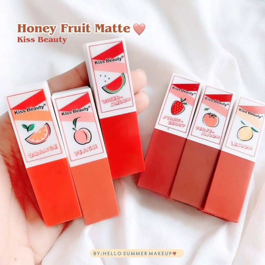 KBEAUTY - Honey Fruit Matte Lipstick Stick