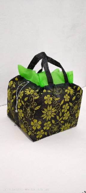 Tas hajatan box nasi PROMO HABISKAN STOCK serut motif tipis 22