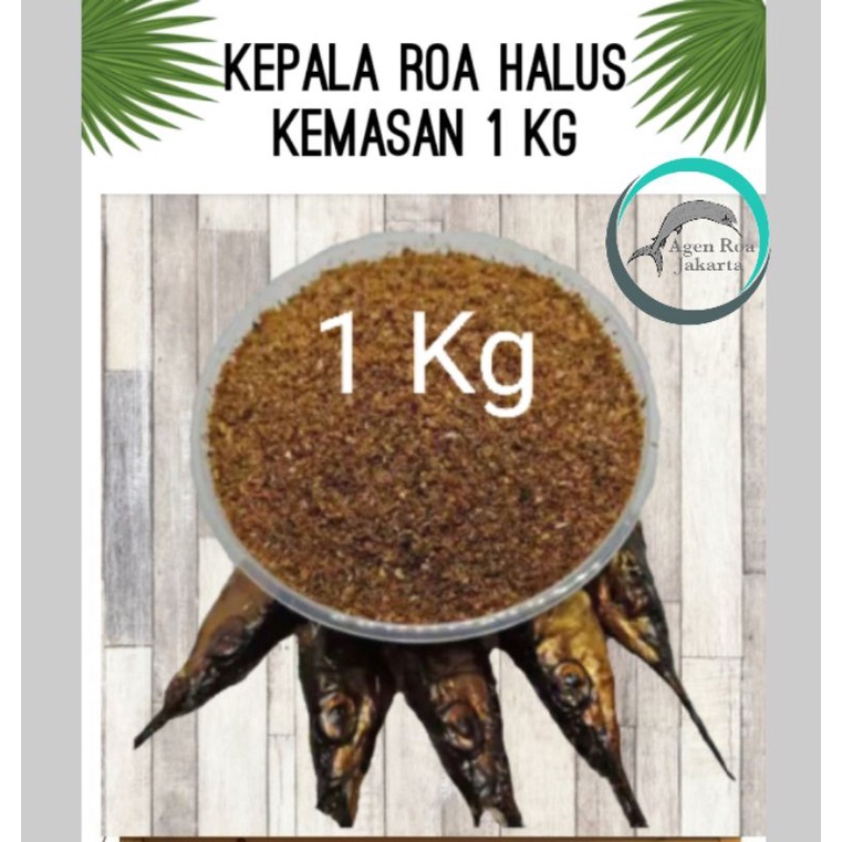 

kepala ikan roa asap halus berat 1 Kg