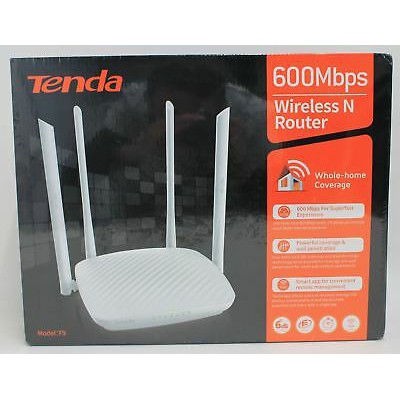 Tenda F9 600Mbps Smart Wireless n Router  4 x 6dbi antenas