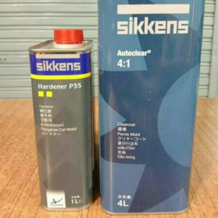 Clear Sikkens Autoclear 4:1 - 4 Liter Set (Galon)