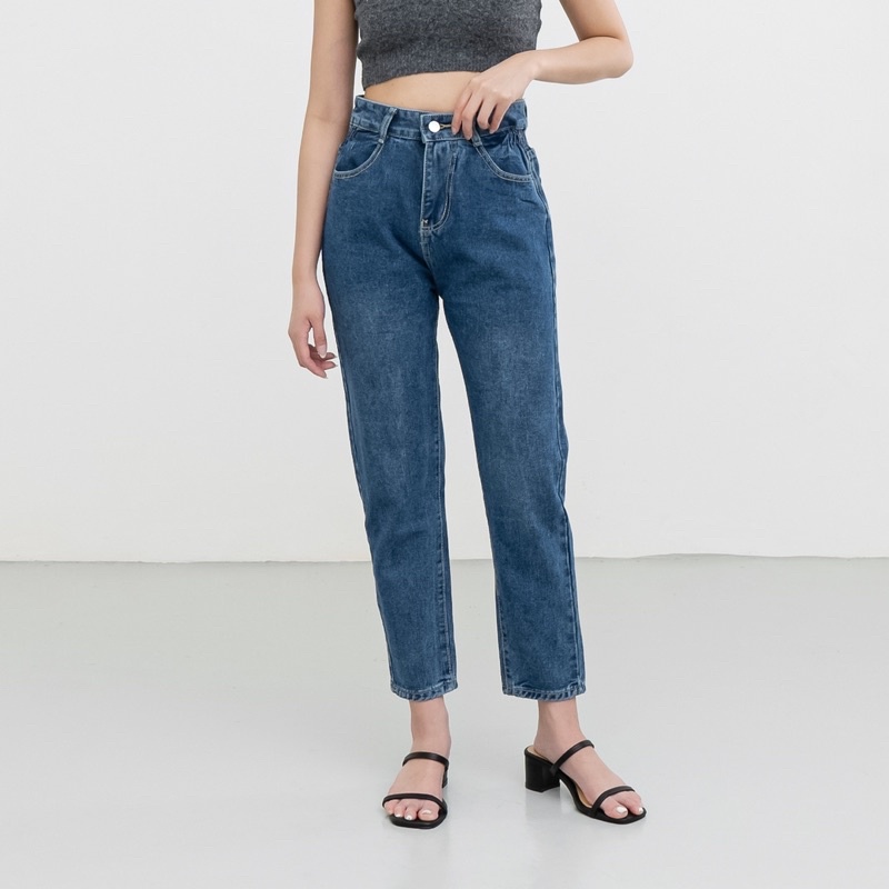 VIERLIN - Jeans 7063 - CELANA BOYFRIEND JEANS