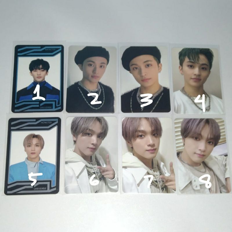 CLEARANCE SALE PC PHOTOCARD NCT WAYV MURAH DICON UC LAGGUGAGE MARK HAECHAN