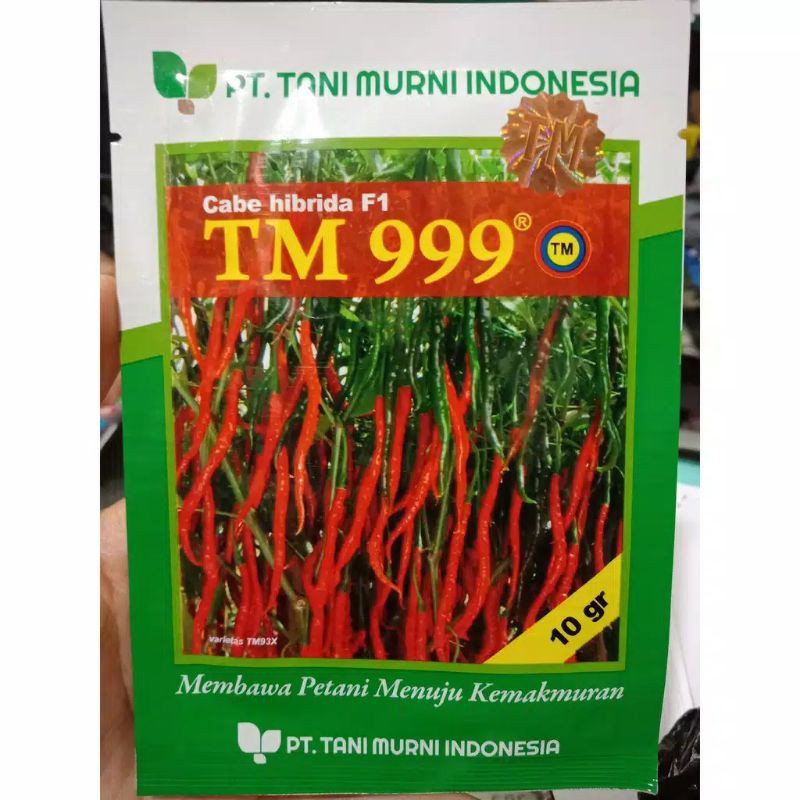 Benih Cabe Kriting TM 999 Cabe Hibrida F1