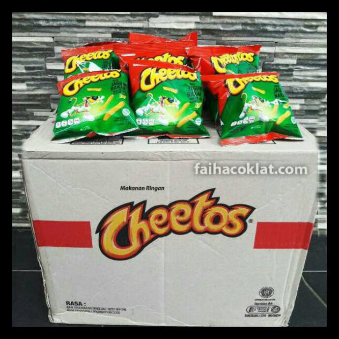 

Chiki Cheetoz 60S*15Gr (Karton) Jagung / Ayam / Snack Camilan Cemilan