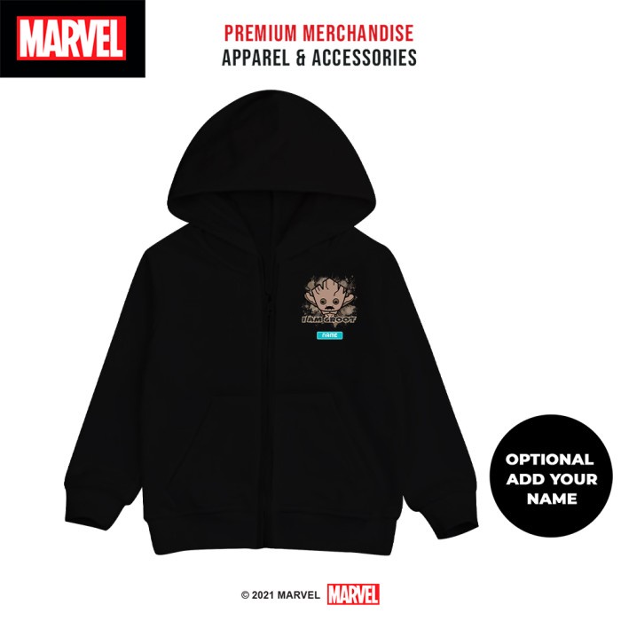 Marvel Kawaii Hoodie Zipper Kids / Jaket Anak MKW308