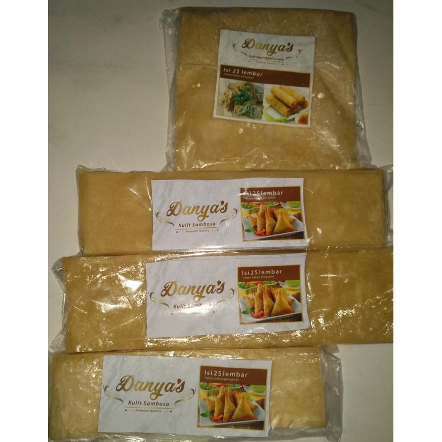 

Uq7S400 Kulit Sambosa / Samosa Sedang 28 Cm X 7.8 Cm Isi 25 Lembar Uu50Ss