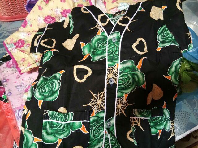 Piyama Batik Bagan Anak Size 1-10 (batik Bagan Siapi Api)