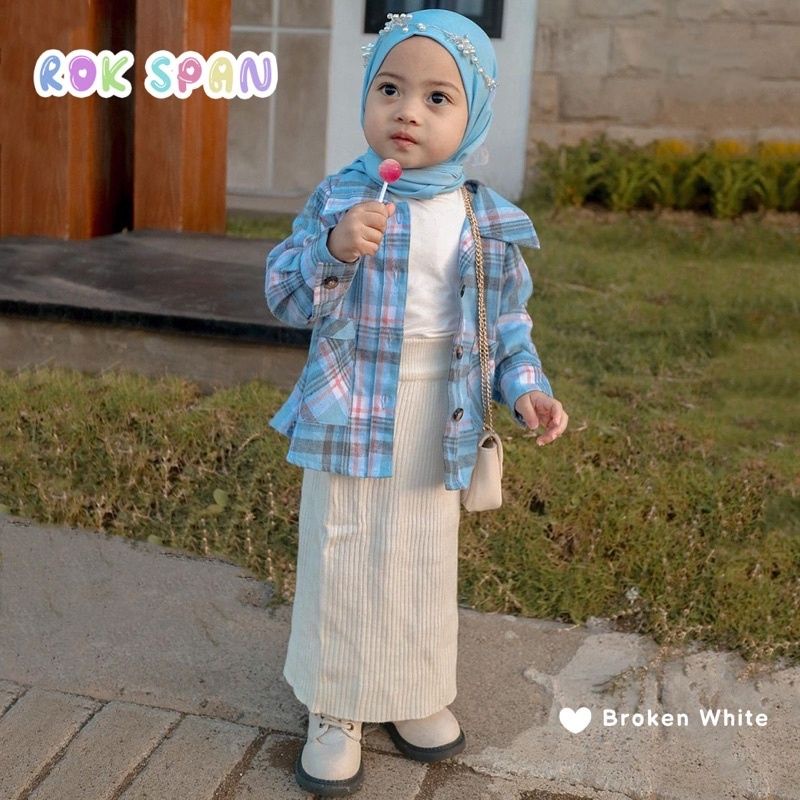 Rok Span Rajut Anak Premium / Usia 1-5 Tahun Rok Span Rajut Anak kekinian - Rok Sepan Rajut Anak Premium