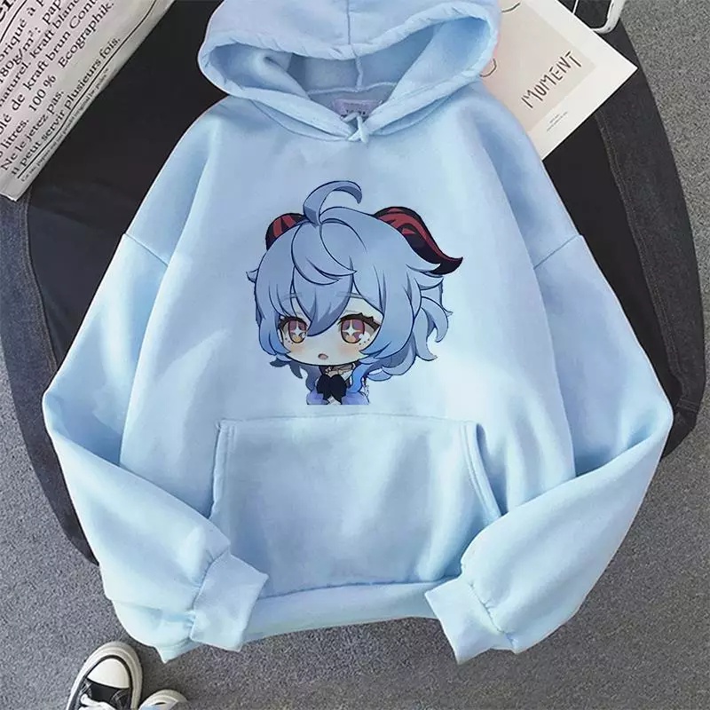 Sweater Hoodie Anime Genshin Impact Ganyu Xiao Hu Tao Kaedehara Kazuha Zongli Aether Raiden Shogun Baal Jaket Hodie Genshin Impact Anak Jaket Anime Wanita Jepang Hoodie Jepang Anime Anak Perempuan Terbaru 2021 2022 Hoodie Anime Oversize Wanita Murah Xxl