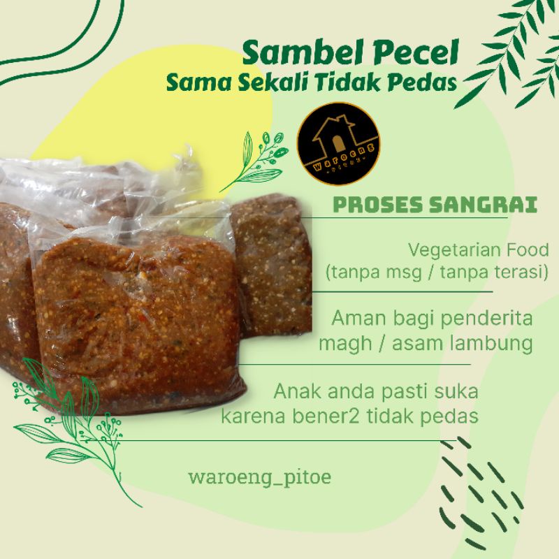

Sambel Pecel Tidak Pedas