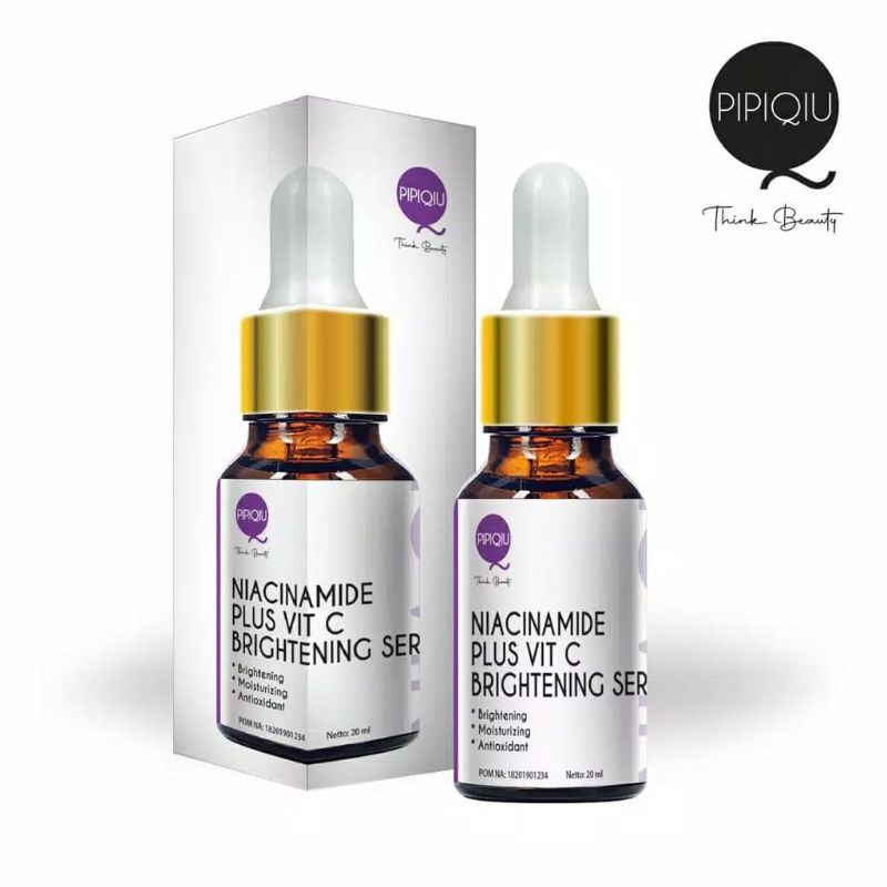 Pipiqiu Brightening Niacinamide + Vitamin C Serum 20ml (PISNI)