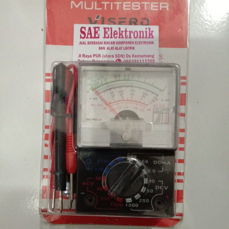 AVOMETER MINI/MULTITESTER/MULTIMETER ANALOG MINI