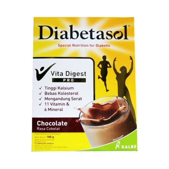 

DIABETASOL SUSU RASA COKLAT 180 GR