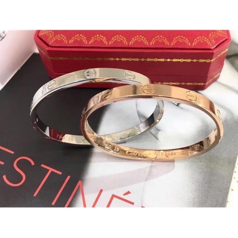 SALE  Gelang Cap 750 Titanium Premium Import Anti Karat Tanpa Obeng Aksesoris Wanita Anti Hitam