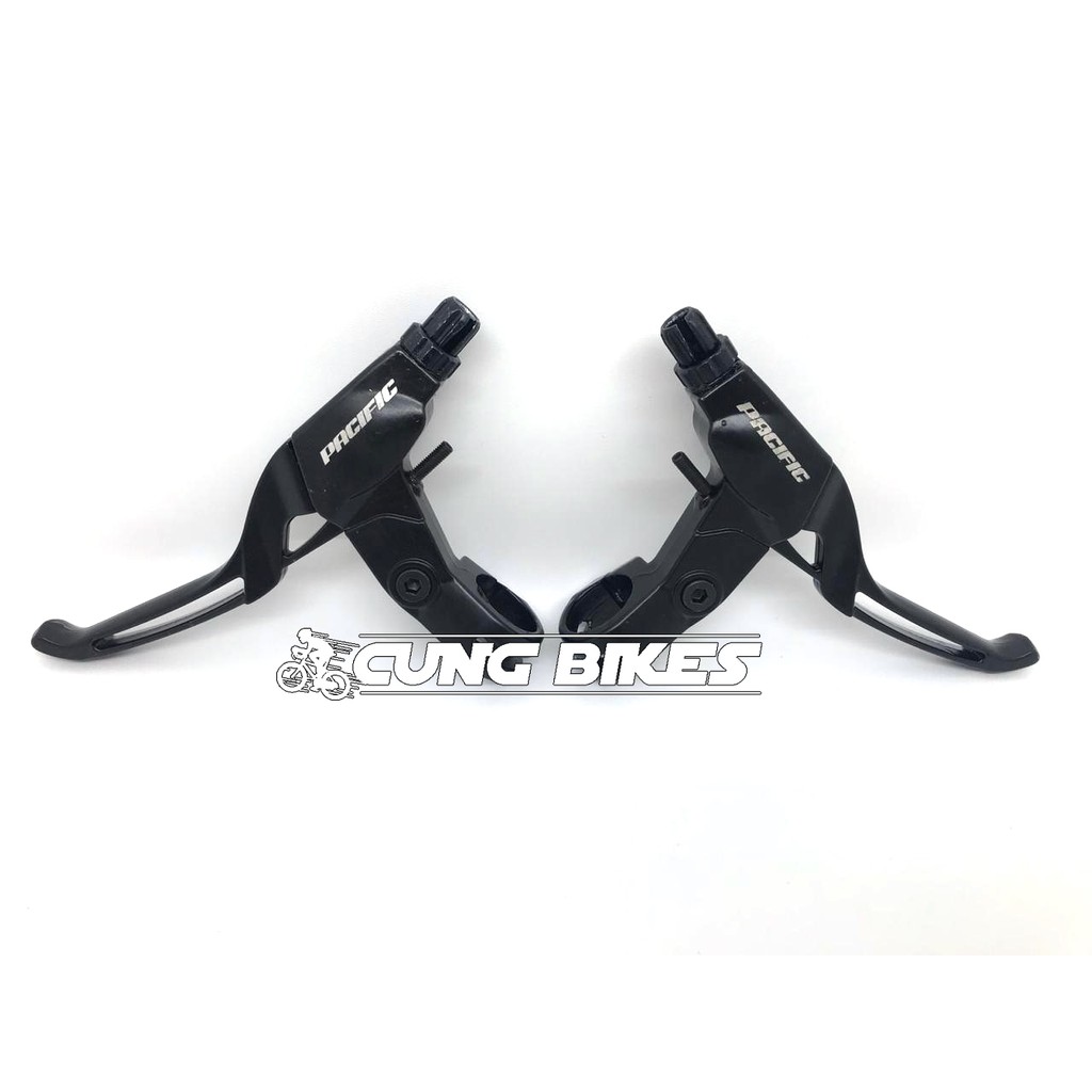 HANDLE REM SEPEDA  MTB BMX  FULL ALLOY PACIFIC  HITAM 