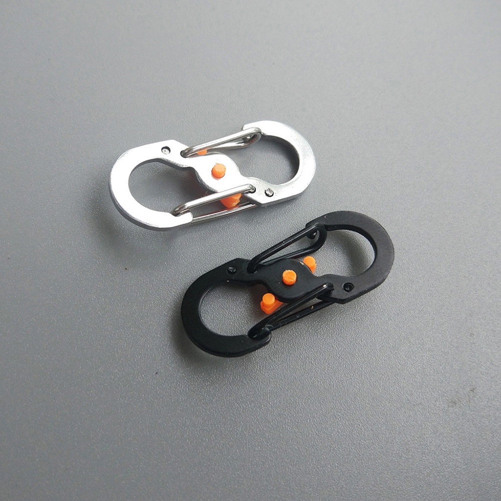 canaan 8-Shaped Outdoor Hook Buckle Snap Clip Mount Climbing Carabiner Chain Key Chain