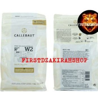 

CALLEBAUT WHITE CHOCOLATE 1kg