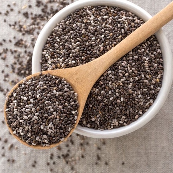 Organic Black Chia Seed 250 gr Premium Biji Chiaseed Original