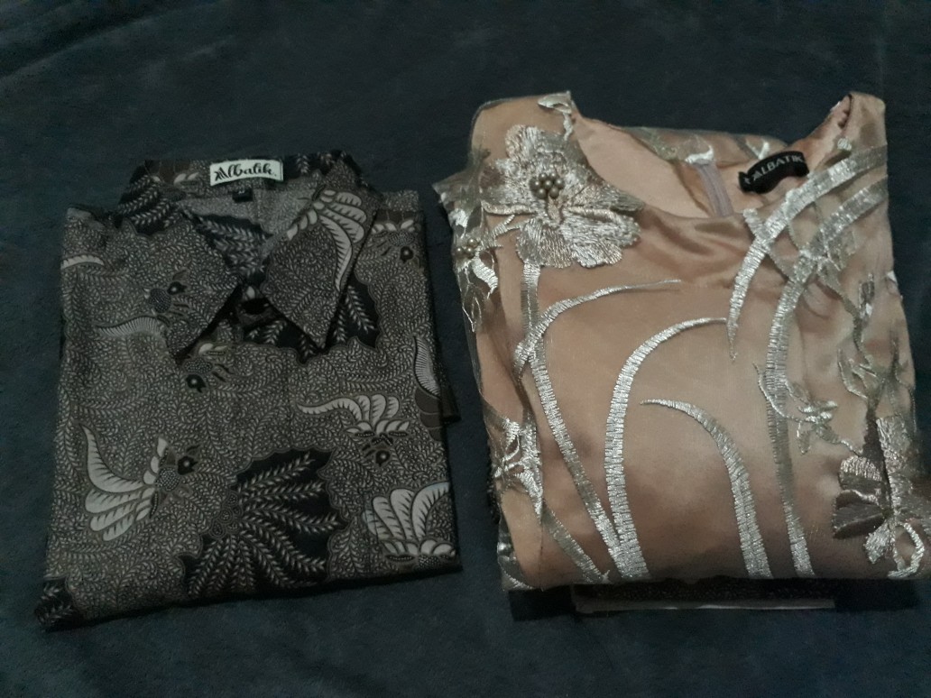 Set Batik Couple Kiara Brown