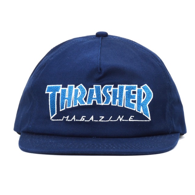 Thrasher snapback navy original