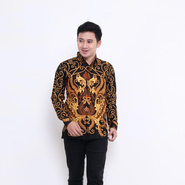 NEW ARRIVAL DISTRO BATIK PRIA BORDIR SOGAN HRB026 BATIKAF NOTOARTO BATIK IPNU-IPPNU HEM PRIA Bel-Kemeja Mahkota Kng