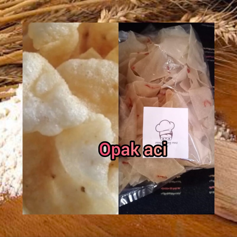 

OPAK ACI 1/5kg RP.15.000 / OPAK ACI MIHAJI / OPAK ACI RASA BAWANG GURIH RENYAH ASLI CIANJUR JUARA