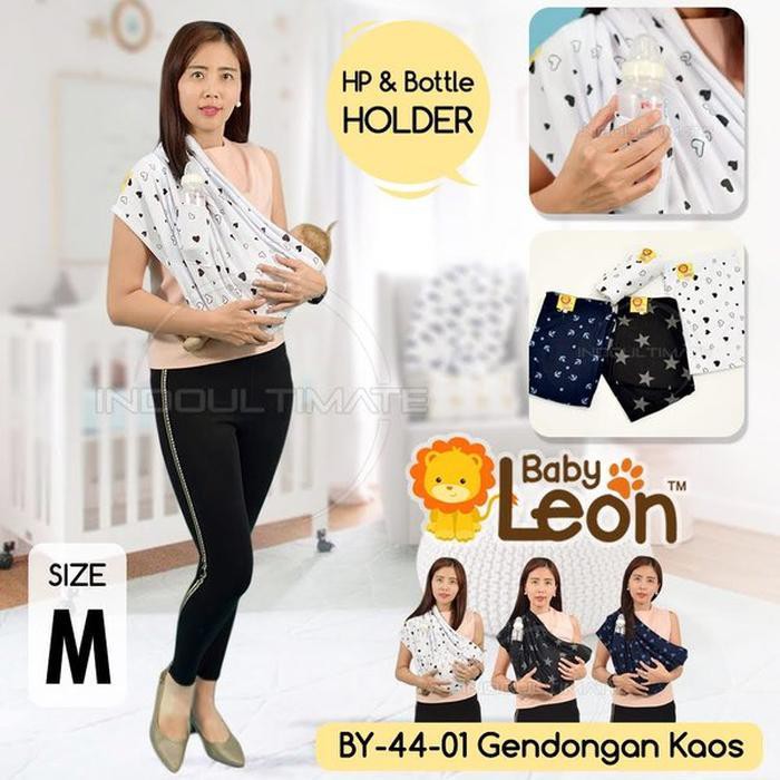 Gendongan Kaos Geos Bayi BABY LEON Ukuran S M L XL GEOS MOTIF Gendongan Bayi Gendongan Depan Murah