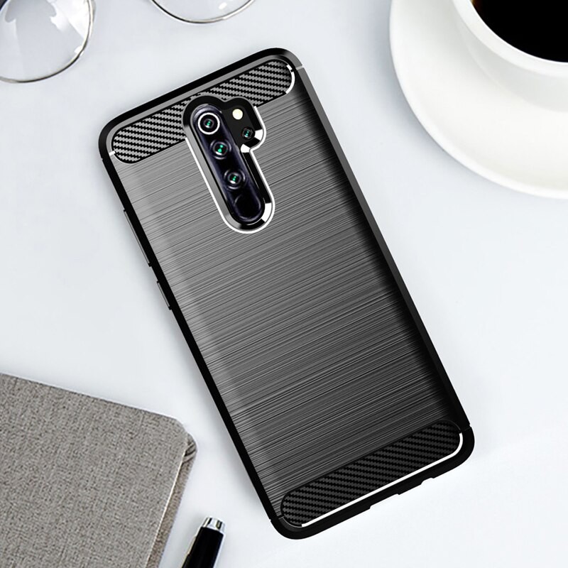 PROMO PAKET Case Xiaomi Redmi Note 8 Pro Ultra Slim Premium Softcase+Tempered Glass Pelindung Layar