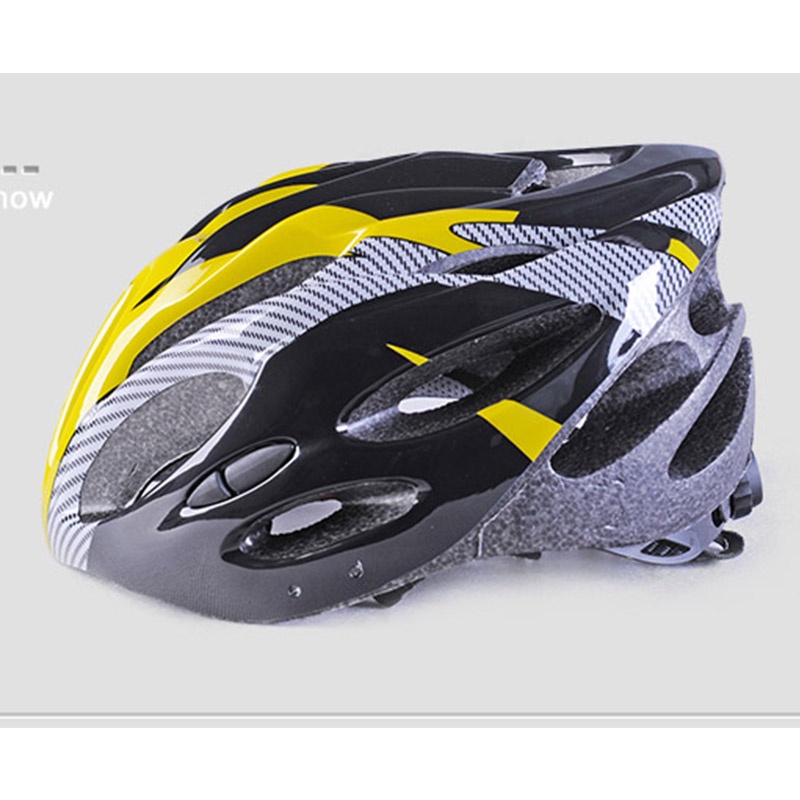 TaffSPORT Helm Sepeda EPS Foam PVC Shell - x10 - Yellow