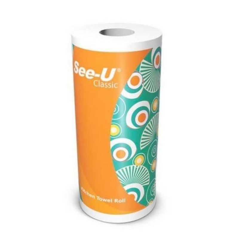 SEE-U KITCHEN TOWEL TISSUE / TISSUE MINYAK / TISSUE DAPUR