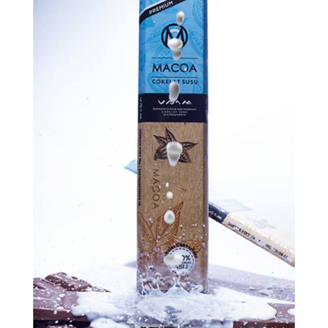 

MACOA - COKELAT SUSU - COMPOUND CHOCOLATE - COKELAT BAR 45gr